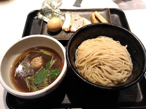 「あっさり淡麗特製煮干しつけ麺」@煮干し中華そば 一燈の写真