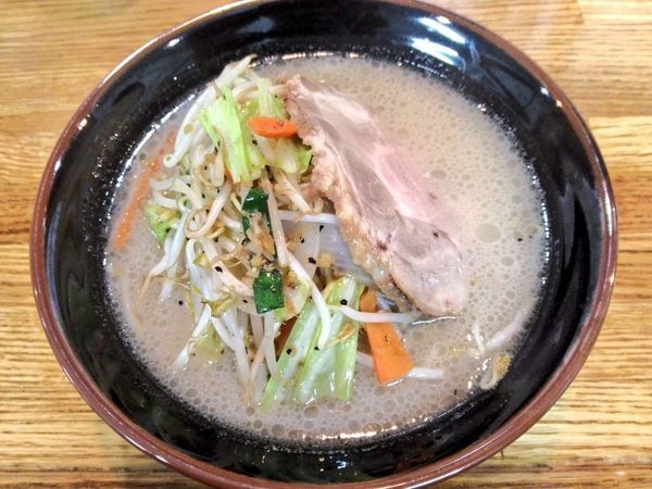 「マイスター限定 豚骨塩タンメン三竹寿風」@三竹寿の写真