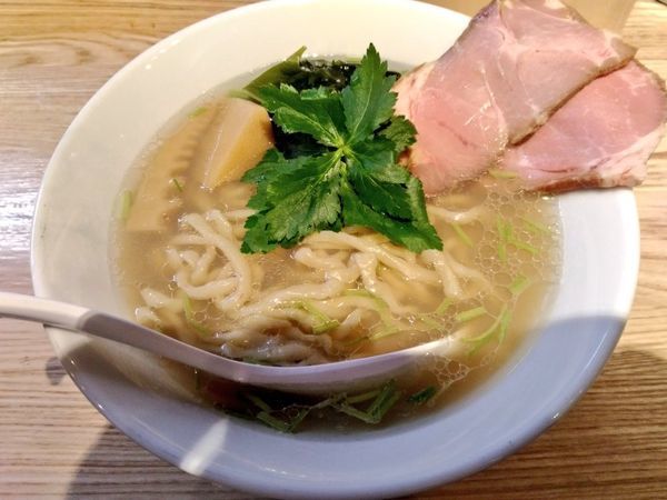 「貝塩らーめん」@らーめん 改の写真