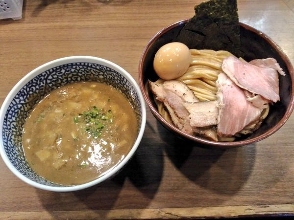 「特製極濃煮干しつけ麺」@煮干しつけ麺 宮元の写真