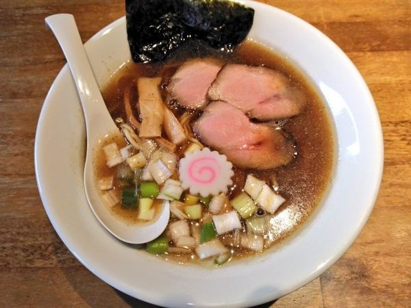 「ゲリラ限定 焼き鰺中華SOBA」@麺や Gochiの写真