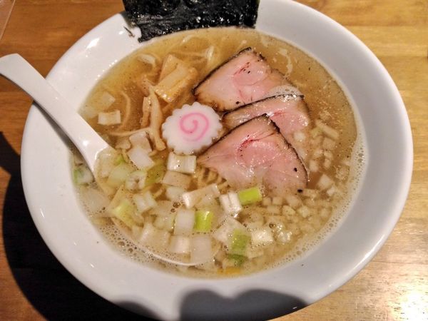 「ゲリラ限定 焼き鰺中華そば（塩）」@麺や Gochiの写真