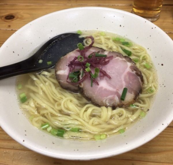 「キンキの塩ラーメン」@麺屋 玲の写真