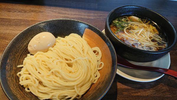 「淡麗味玉つけそば」@麺道 麒麟児の写真