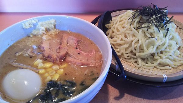 「つけ麺(味噌豚骨)￥850+ニンニク￥50」@Bambooの写真