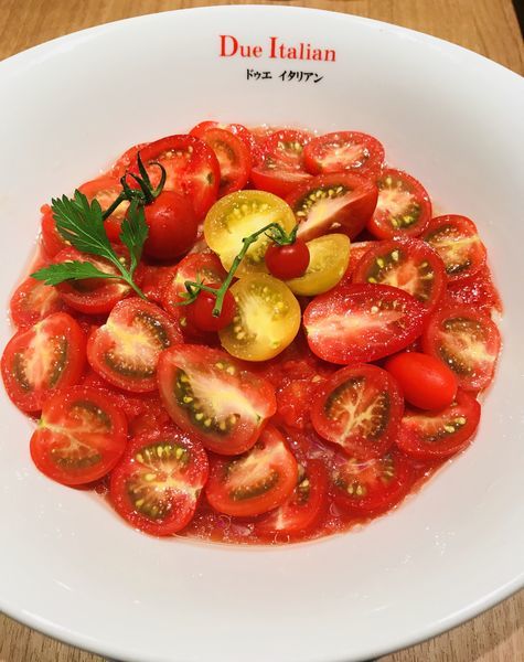 「冷製トマトコレクション2018 ¥1200」@らぁ麺 ドゥエ イタリアン 三軒茶屋の写真