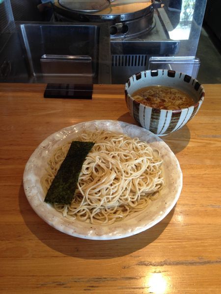 「つけそば(大盛)830円」@支那そば なかじまの写真