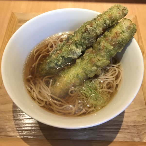 「ちくわ天（￥530）」@蕎麦 いまゐ 南青山店の写真