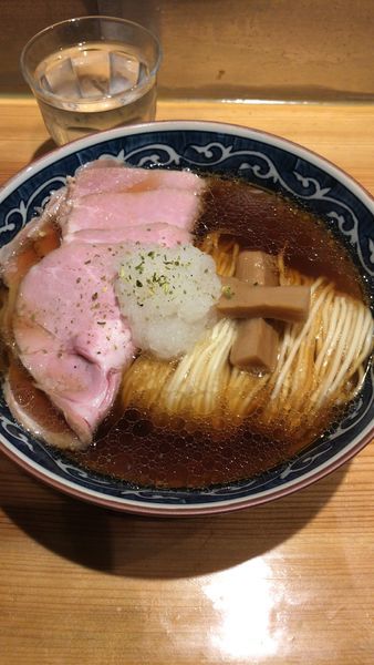 「中華そば＋焼豚トッピング」@麺屋 坂本01の写真