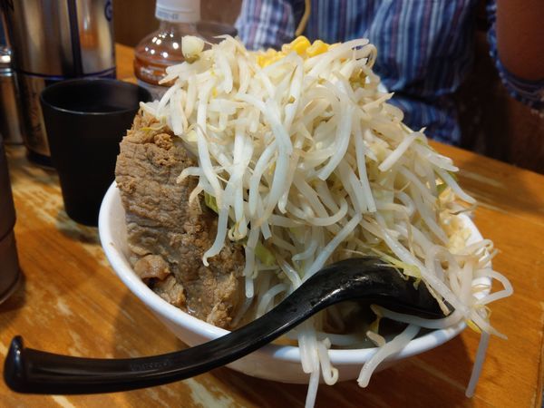 「小ラーメン(ニンニク）」@ラーメン二郎 八王子野猿街道店2の写真