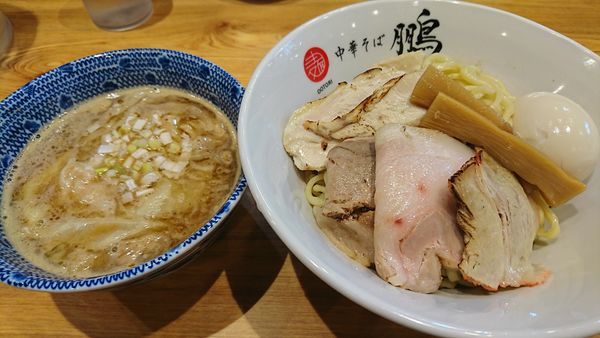 「特選濃厚つけめん(1080円)」@中華そば 鵬の写真