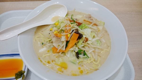 「長崎ちゃんぽん（620円？）＋麺2倍」@長崎ちゃんぽん リンガーハット イトーヨーカドー大森店の写真