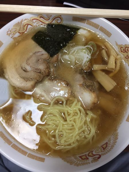 「チャーシューメン（750円）」@朝日みどりの里食堂の写真