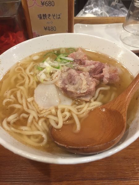 「ソーキそば」@沖縄そば かんから食堂の写真