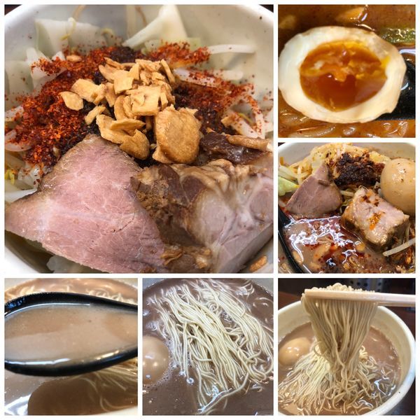 「バリカタラーメン（カラベジ）790円 柚子胡椒」@麺処 一笑の写真