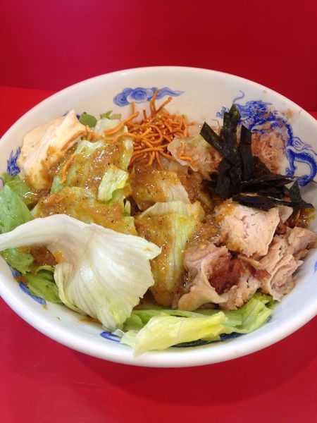 「冷やしまぜそば 大」@ドン-キタモトの写真