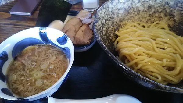 「マル得つけめん」@三ツ矢堂製麺 深谷花園店の写真