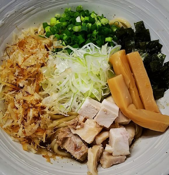 「煮干まぜそば ８００円（追い飯付）」@三代目 むじゃきの写真