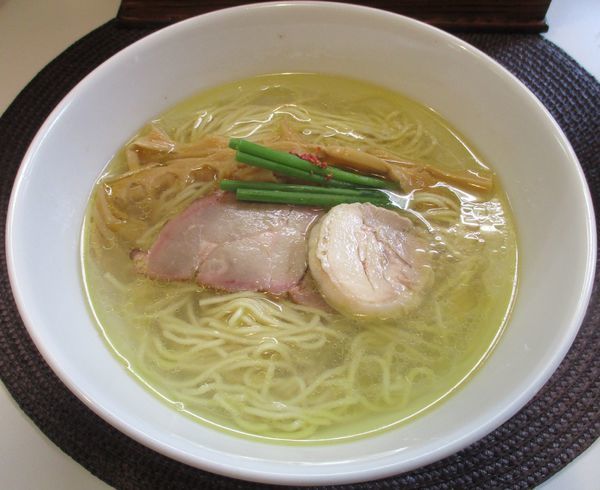 「塩らぁ麺　780円」@麺や金時の写真