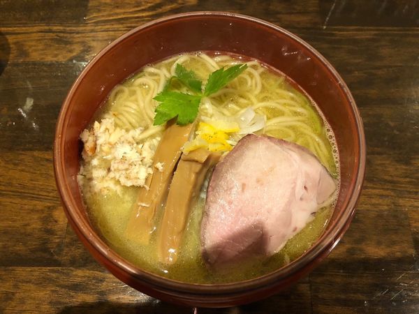 「鮃にごりそば」@活龍 期間限定麺処 みつきの写真