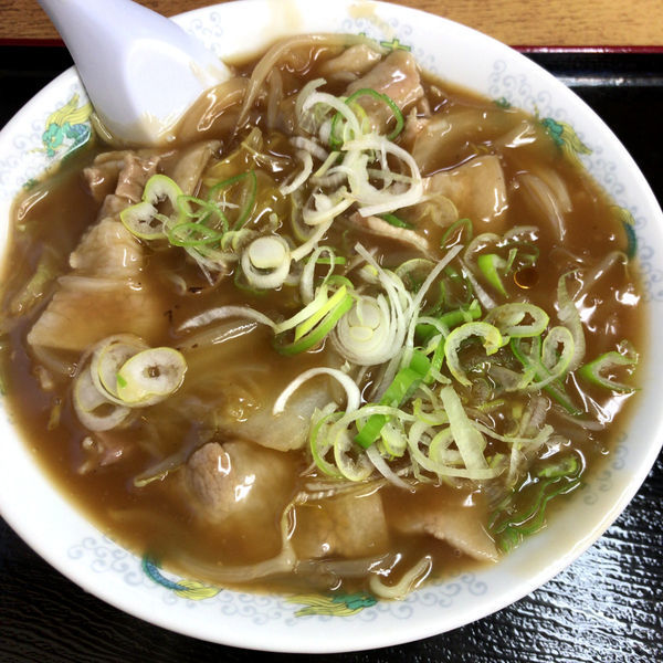 「しょうゆあんかけラーメン　700円」@たか幸食堂の写真