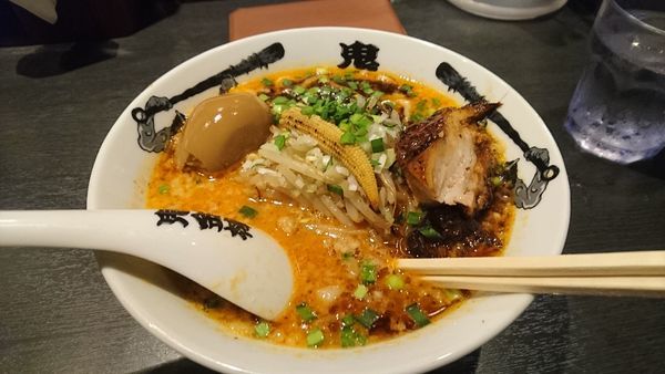 「特製カラシビ味噌ラーメン 辛さ:少なめ、痺れ:普通」@カラシビ味噌らー麺 鬼金棒 名古屋店の写真