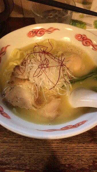 「鶏白湯ラーメン」@麺・酒処 ぶらりの写真