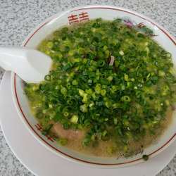 豚骨ラーメン＋ネギ＋替え玉