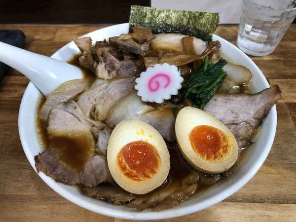 「しょうゆチャーシューメン+味玉」@オランダ軒の写真