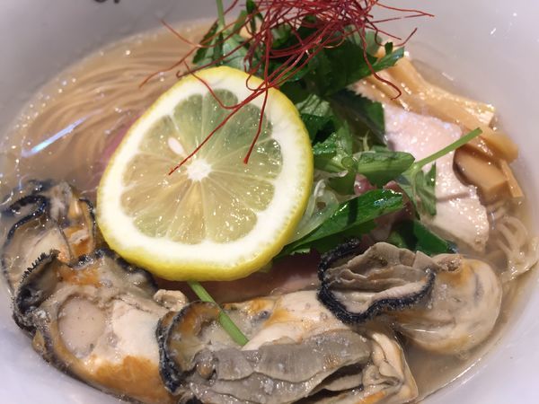 「かきそば＋いわし丼」@寿製麺よしかわ 川越店の写真