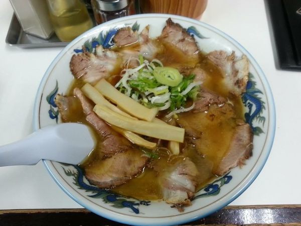 「チャーシューメン」@元祖北海道旭川ラーメン ぺーぱんの写真