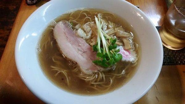 「はまぐり×煮干し中華そば 正油」@麺酒処 ふくろうの写真