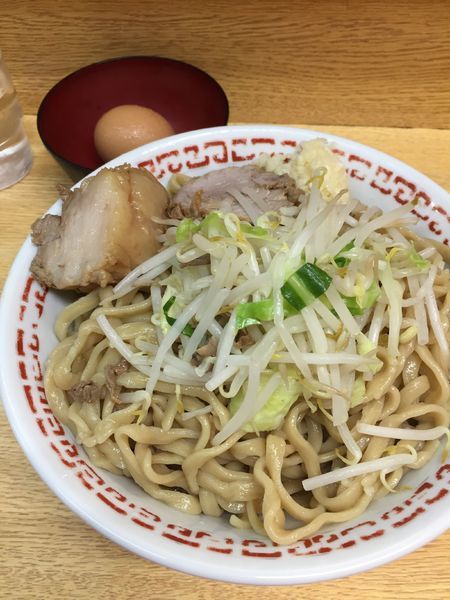 「冷まし 卵」@ラーメン二郎 環七新新代田店の写真