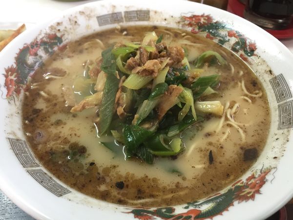 「ねぎラーメン」@熊本ラーメン めんきちの写真