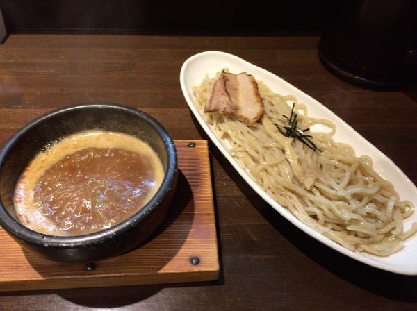 「つけ麺+チーズおじや」@ぎんや 津チャム店の写真