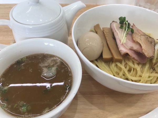 「鴨だしつけ麺 醤油 870円」@noodleshop  arakawaの写真