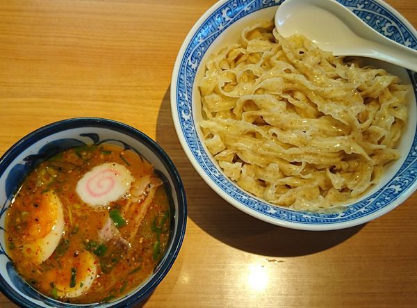 「特製つけめん（太ひら麺）￥950」@中華そば 青葉 狭山店の写真