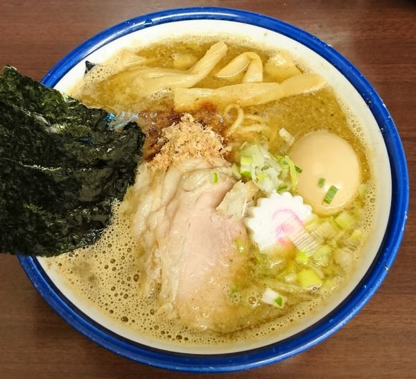 「特製中華そば(並盛り)」@つけめん 玉 本店の写真