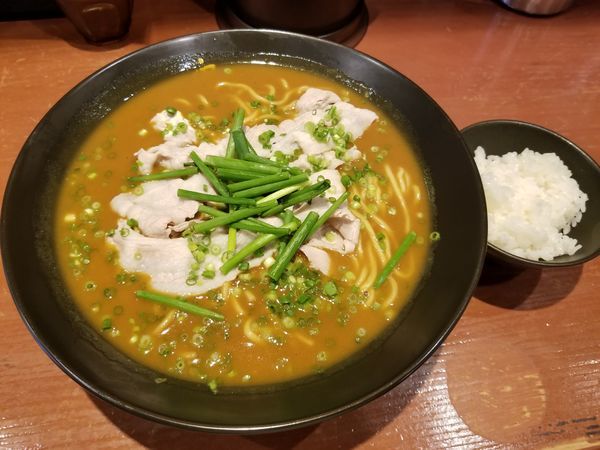 「かれー麺・大盛(970円)」@かれー麺 実之和 赤坂店の写真