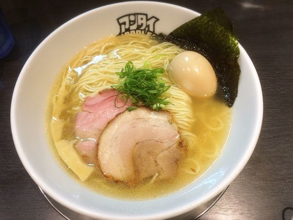 「中華そば(塩)￥750」@つけ麺 中華そば アンタイNOODLESの写真