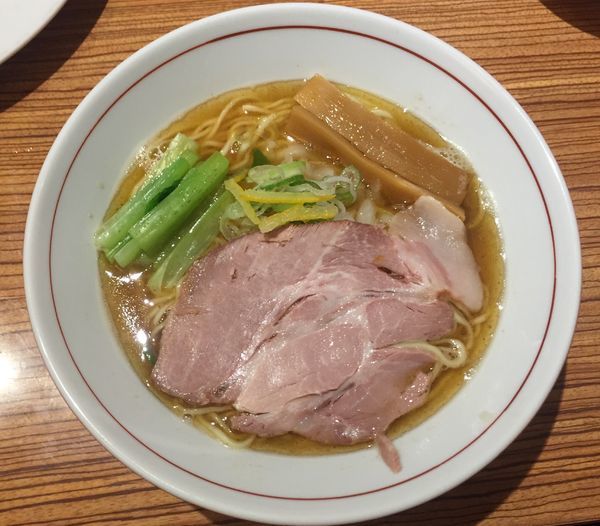 「煮干中華そば(小)680円」@niboの写真