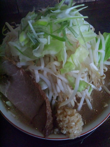 「まかないラーメン野菜大750円」@さくらの写真