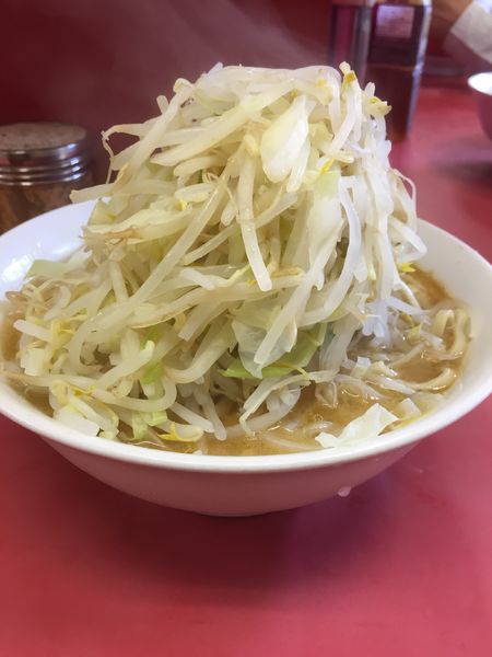 「小ラーメン 野菜ニンニク少なめ」@ラーメン二郎 ひばりヶ丘駅前店の写真