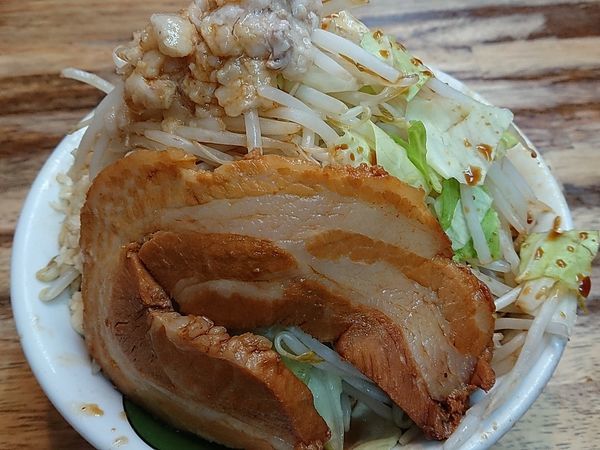 「雷そば濃厚 中」@雷 北松戸本店の写真