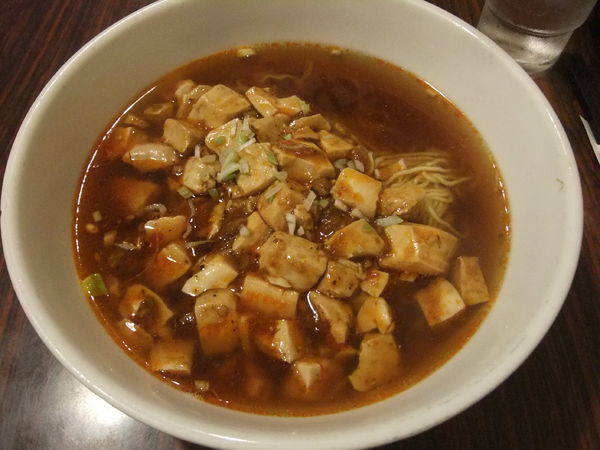 「麻婆豆腐あんかけラーメン（800円）」@大福苑の写真