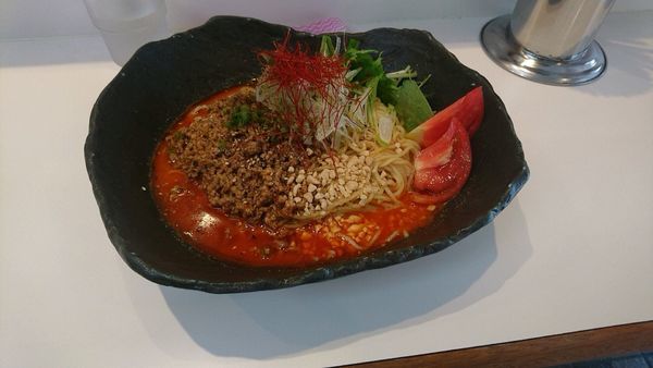 「冷やし担々麺 300g」@鶏そば朱雀の写真