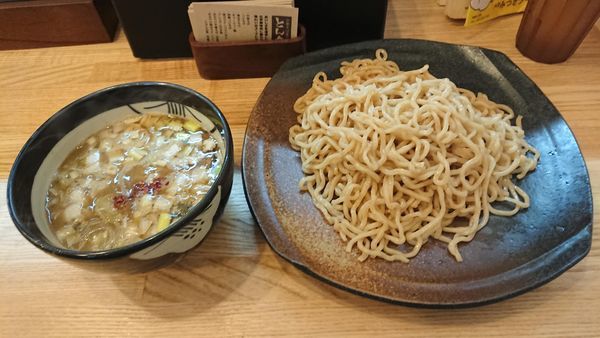 「つけそば（中盛） 800円」@中華そば専門 とんちぼの写真