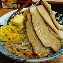 バタコンみそ角ふじ+小ブタ+特盛り+生ビール