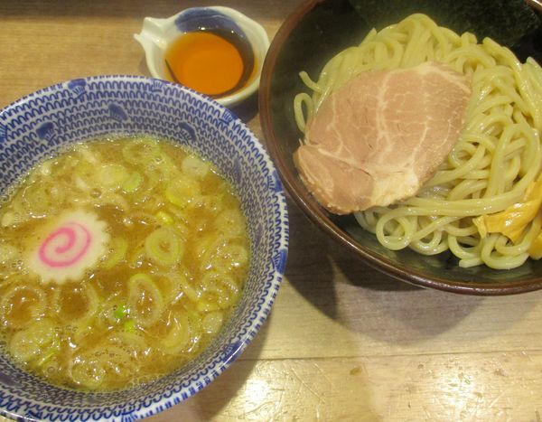 「海老つけめん（小）730円」@舎鈴 エキュート赤羽店の写真