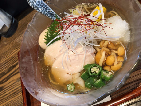 「（冷）Ra-men　魚介だし汁　800円」@メンドコロ Kinariの写真